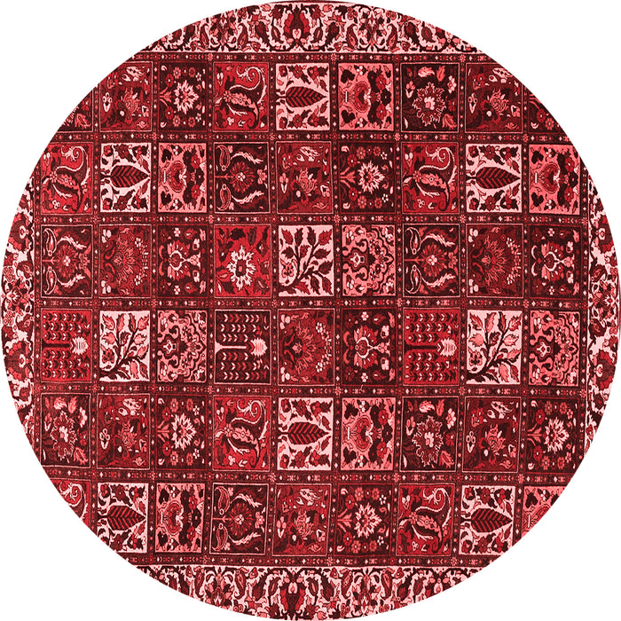 Machine Washable Persian Red Traditional Rug, wshtr3776red