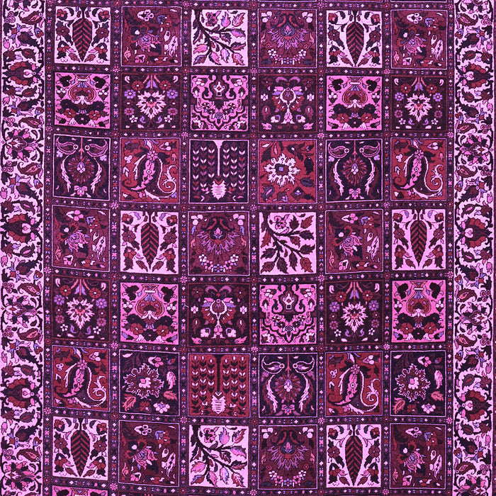 Machine Washable Persian Purple Traditional Area Rugs, wshtr3776pur