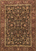 Persian Brown Traditional Rug, tr3777brn