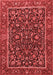 Persian Red Traditional Area Rugs