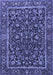 Persian Blue Traditional Rug, tr3777blu