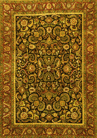 Persian Yellow Traditional Rug, tr3777yw