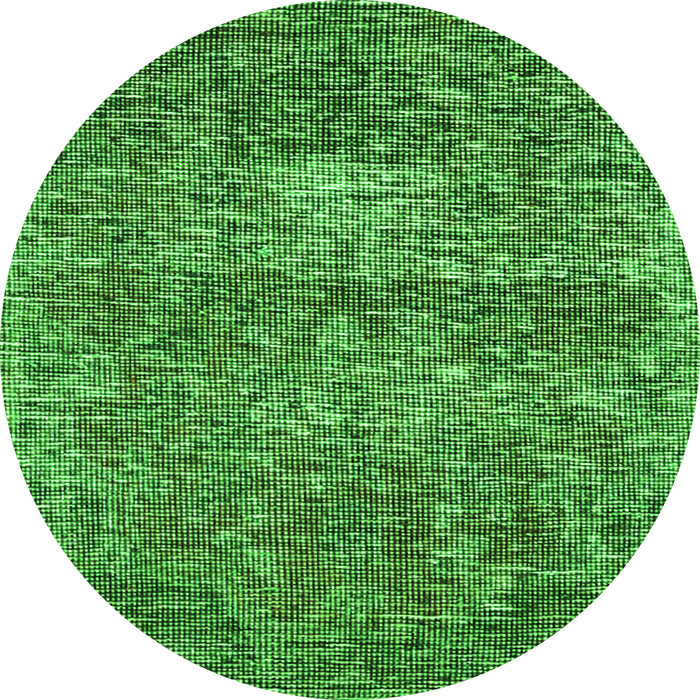 Square Persian Green Traditional Rug, tr3778grn