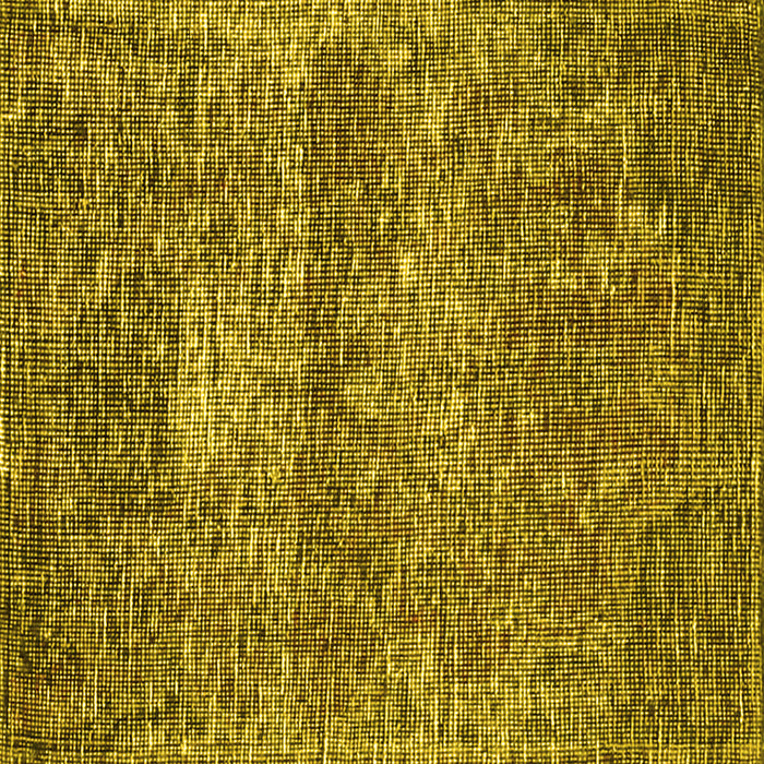 Square Machine Washable Persian Yellow Traditional Rug, wshtr3778yw