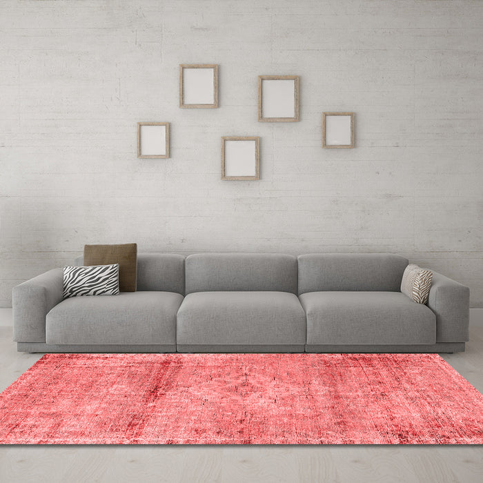 Traditional Red Washable Rugs