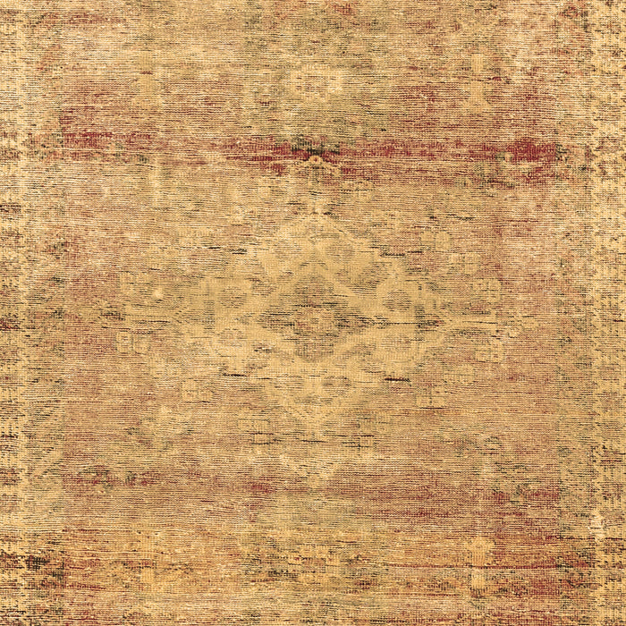 Medallion Brown Traditional Rug, tr3779brn