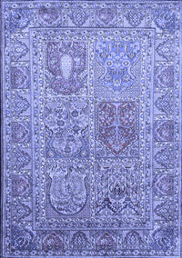Persian Blue Traditional Rug, tr377blu