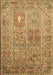 Persian Brown Traditional Rug, tr377brn