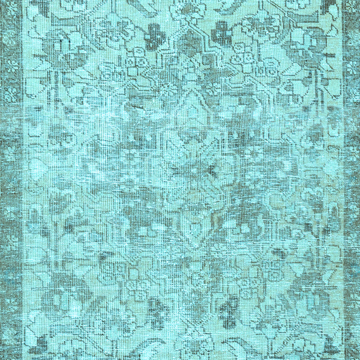 Machine Washable Persian Light Blue Traditional Rug, wshtr3780lblu