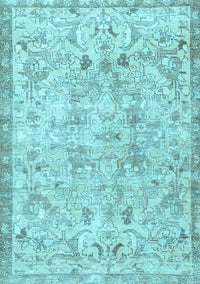 Persian Light Blue Traditional Rug, tr3780lblu