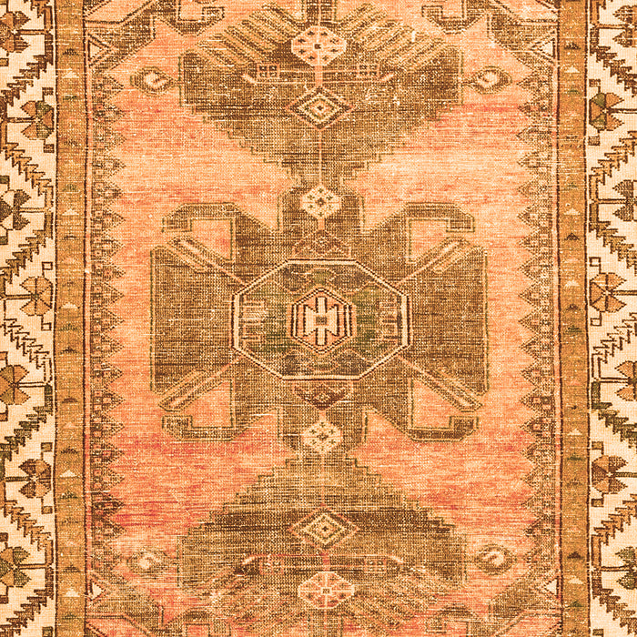 Persian Orange Traditional Rug, tr3781org