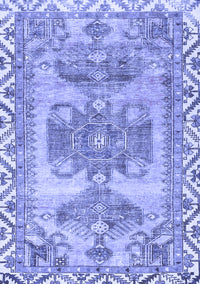 Persian Blue Traditional Rug, tr3781blu