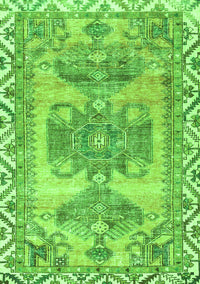 Persian Green Traditional Rug, tr3781grn