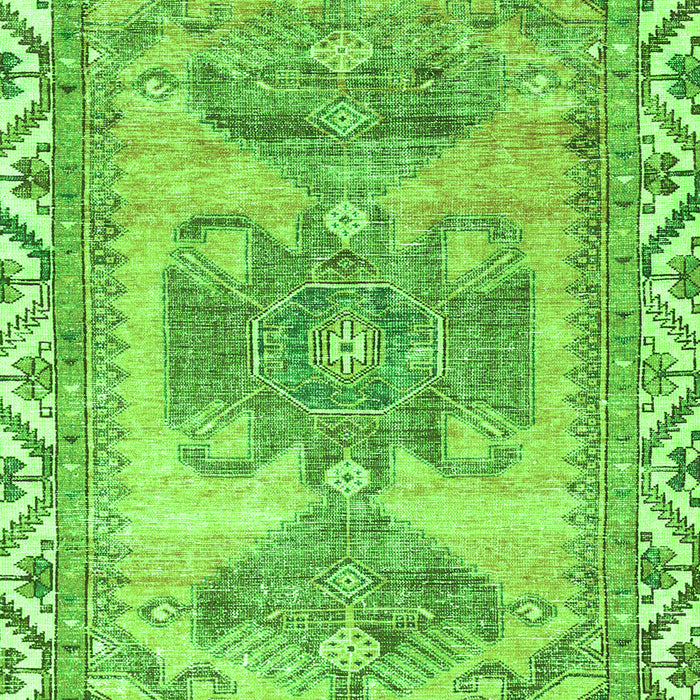 Persian Green Traditional Rug, tr3781grn