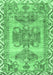 Persian Emerald Green Traditional Rug, tr3781emgrn