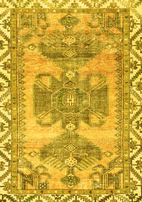 Persian Yellow Traditional Rug, tr3781yw