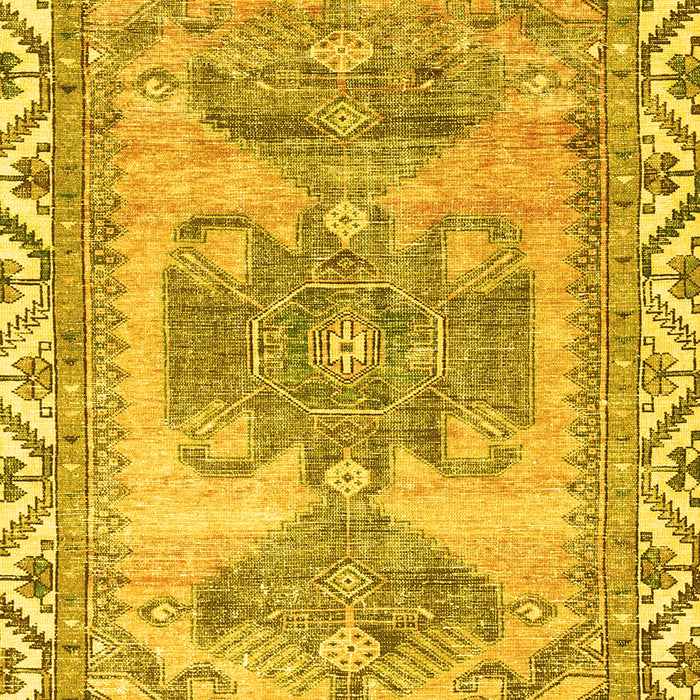 Persian Yellow Traditional Rug, tr3781yw