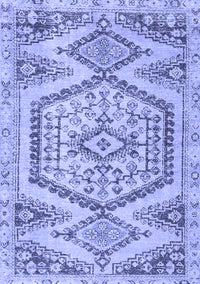 Persian Blue Traditional Rug, tr3782blu