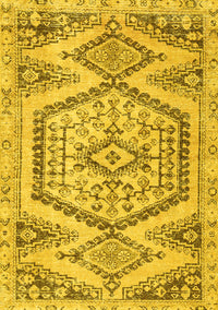 Persian Yellow Traditional Rug, tr3782yw