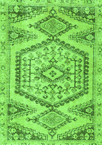 Persian Green Traditional Rug, tr3782grn