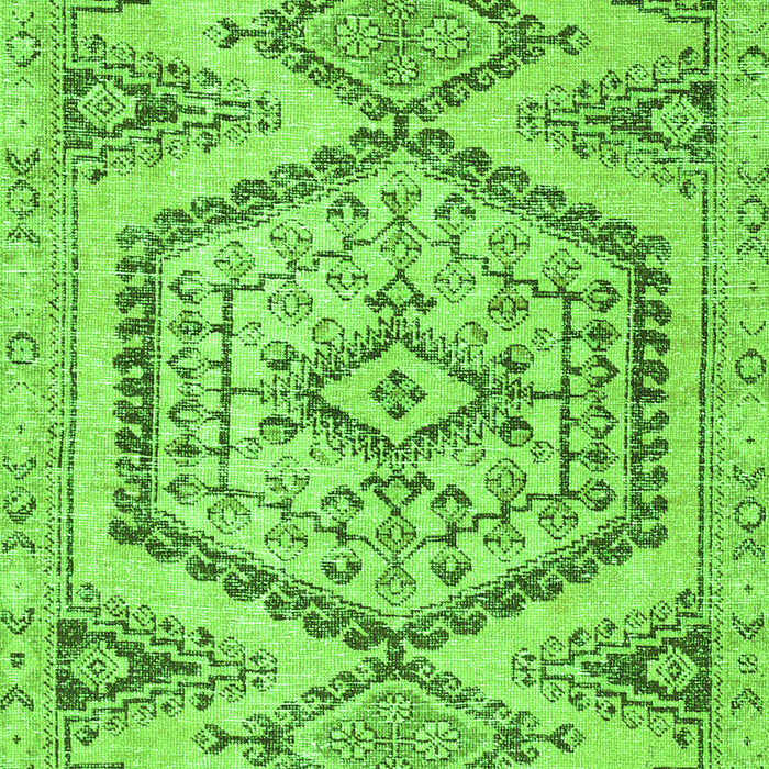 Persian Green Traditional Rug, tr3782grn