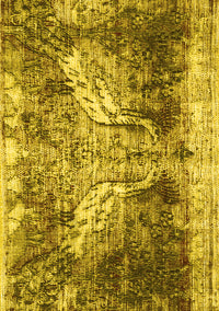 Persian Yellow Traditional Rug, tr3783yw