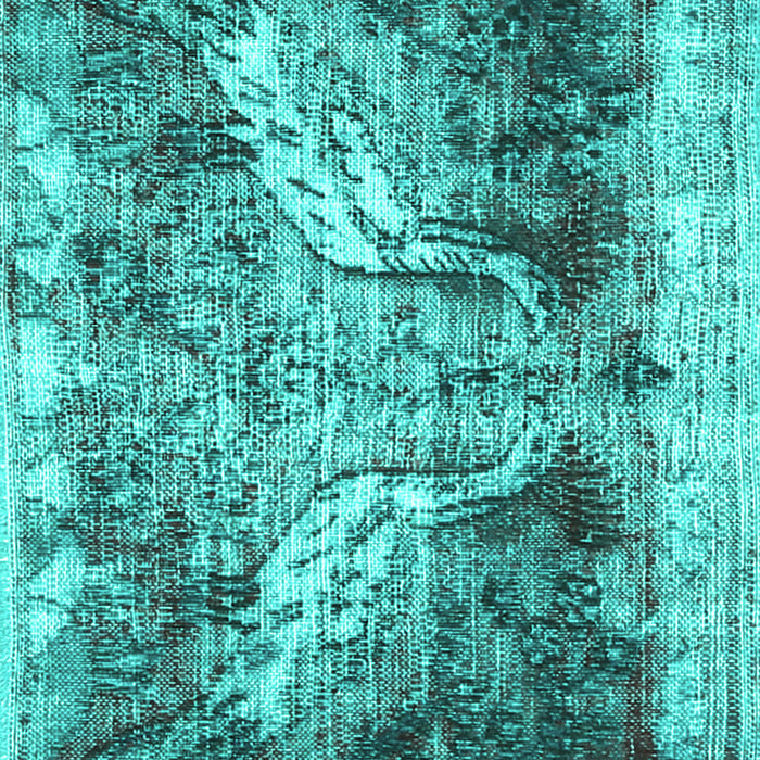 Persian Turquoise Traditional Rug, tr3783turq