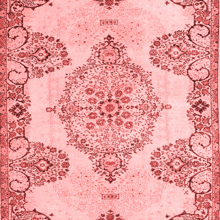 Medallion Red Traditional Area Rugs
