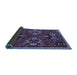 Sideview of Animal Blue Traditional Rug, tr3785blu