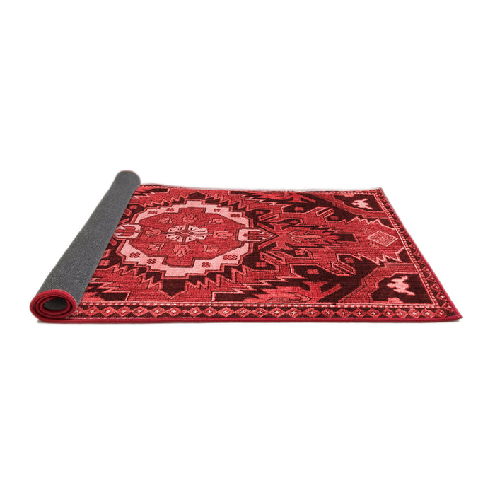 Medallion Red Traditional Area Rugs