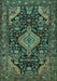 Persian Turquoise Traditional Rug, tr3787turq