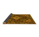 Sideview of Persian Yellow Traditional Rug, tr3787yw