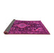 Sideview of Persian Pink Traditional Rug, tr3787pnk