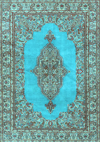 Persian Light Blue Traditional Rug, tr3788lblu