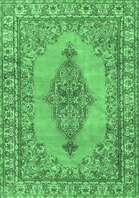 Persian Emerald Green Traditional Rug, tr3788emgrn