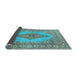 Sideview of Persian Light Blue Traditional Rug, tr3788lblu