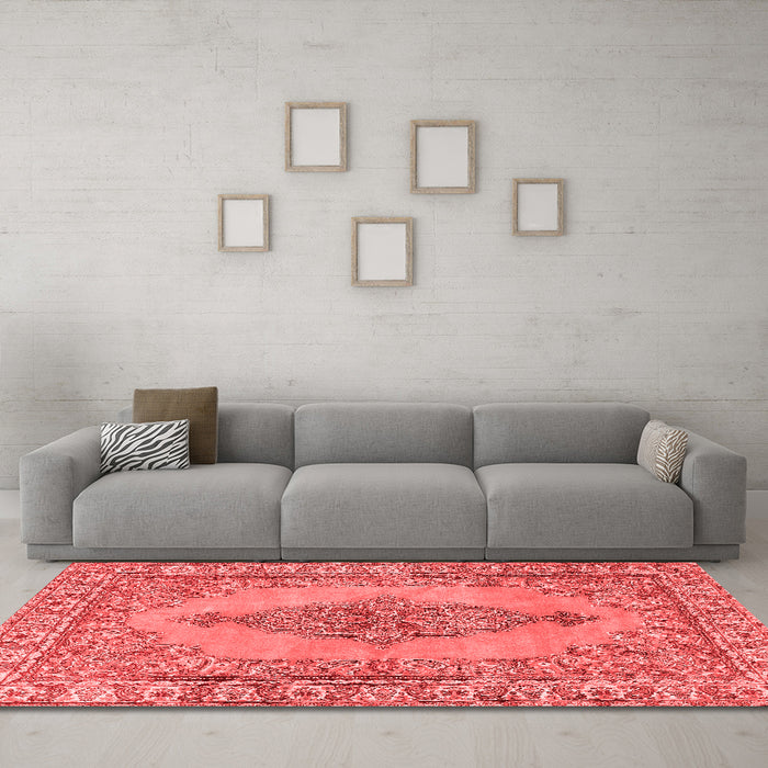 Traditional Red Washable Rugs
