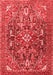 Persian Red Traditional Area Rugs