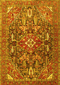 Persian Yellow Traditional Rug, tr3789yw