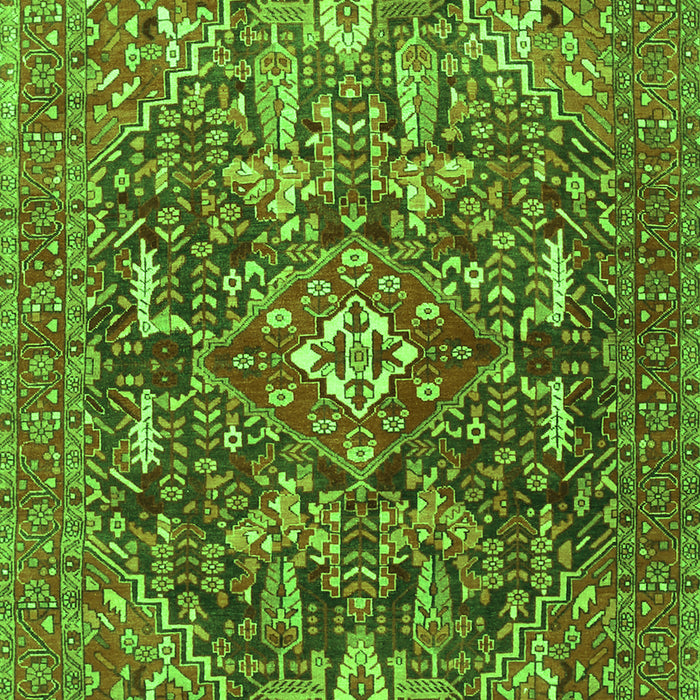 Persian Green Traditional Rug, tr3789grn