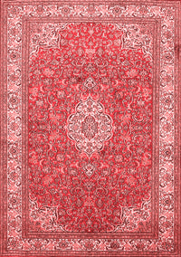 Medallion Red Traditional Rug, tr378red