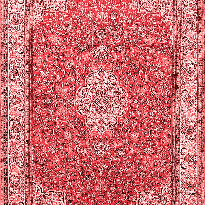 Medallion Red Traditional Area Rugs