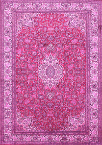 Medallion Pink Traditional Rug, tr378pnk