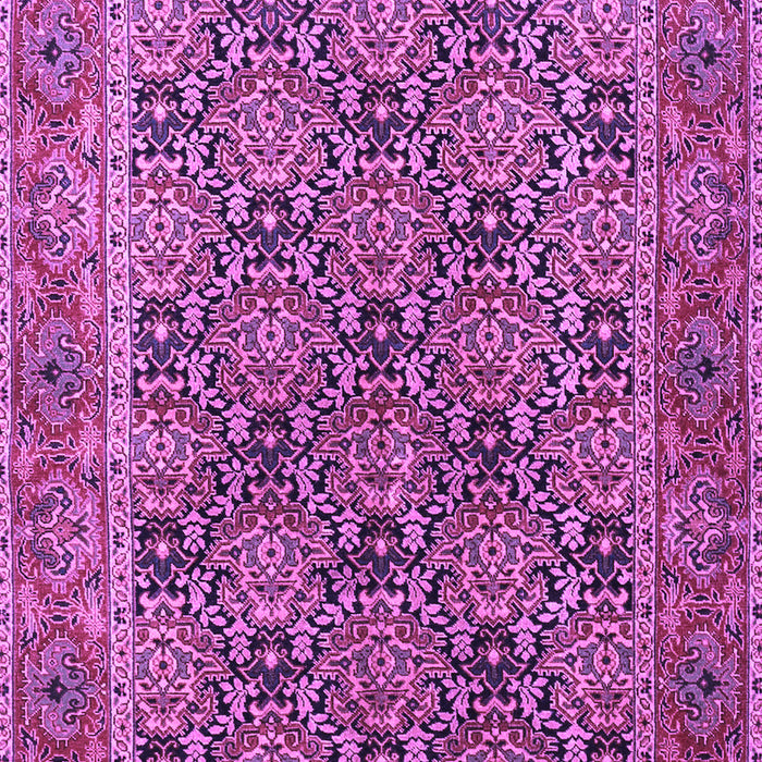 Machine Washable Persian Purple Traditional Area Rugs, wshtr3790pur