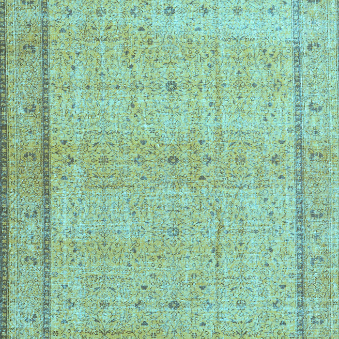 Machine Washable Persian Light Blue Traditional Rug, wshtr3791lblu