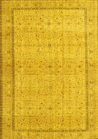 Persian Yellow Traditional Rug, tr3791yw