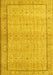 Persian Yellow Traditional Rug, tr3791yw