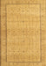 Machine Washable Persian Brown Traditional Rug, wshtr3791brn