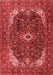 Medallion Red Traditional Area Rugs