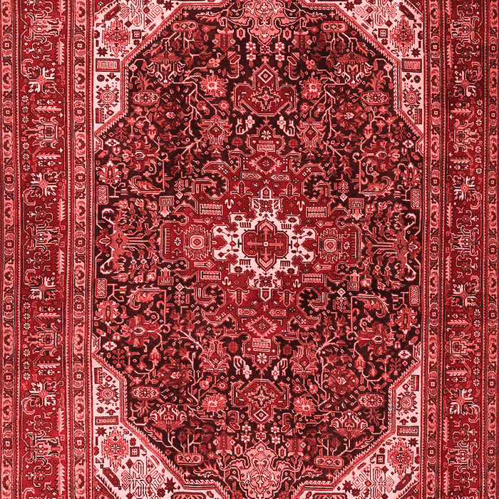 Medallion Red Traditional Area Rugs